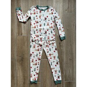 Modern Kids Unisex Holiday Dogs Pajamas Sz 7